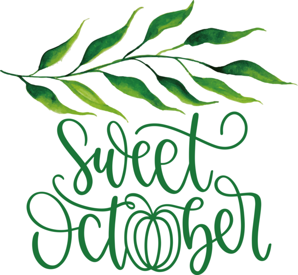 Transparent October October Month File Format for Sweet October for October
