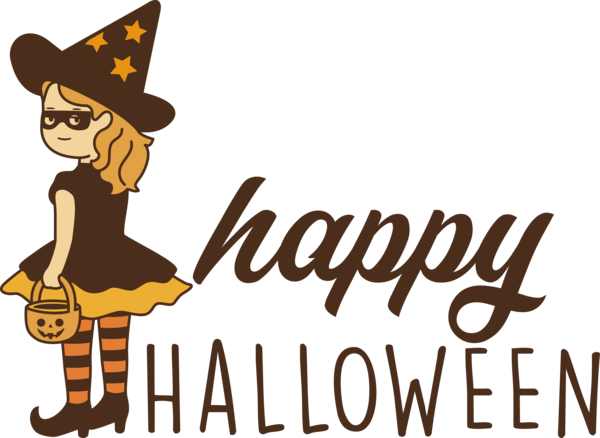 Transparent Halloween Drawing Design Poster for Happy Halloween for Halloween