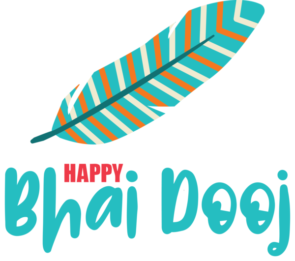 Transparent Bhai Dooj Logo Design Shoe for Bhai Beej for Bhai Dooj