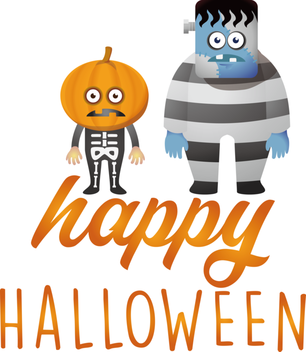 Transparent Halloween Human Logo Cartoon for Happy Halloween for Halloween