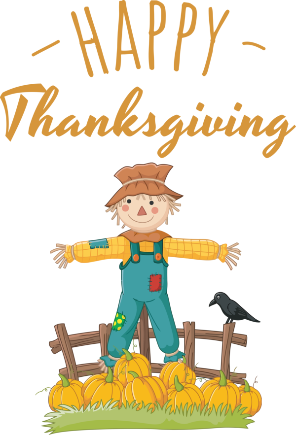 Transparent Thanksgiving Cartoon Art Print Drawing for Happy Thanksgiving for Thanksgiving