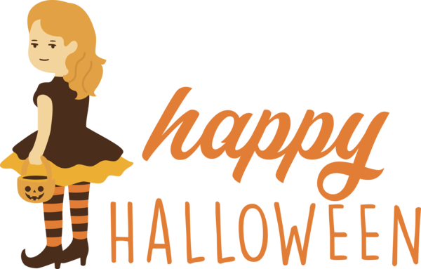 Transparent Halloween Human Logo Cartoon for Happy Halloween for Halloween