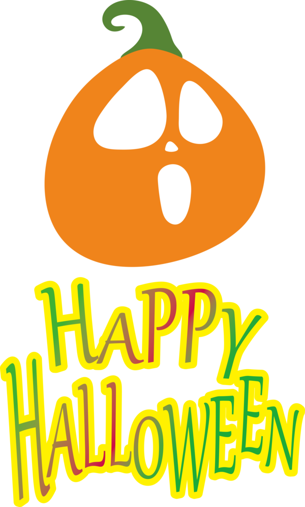 Transparent Halloween Cartoon Logo Plant for Happy Halloween for Halloween