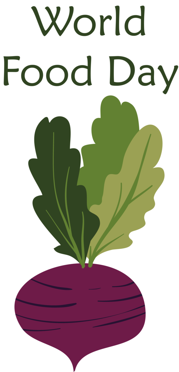 Transparent World Food Day Logo Drawing Leaf painting for Food Day for World Food Day