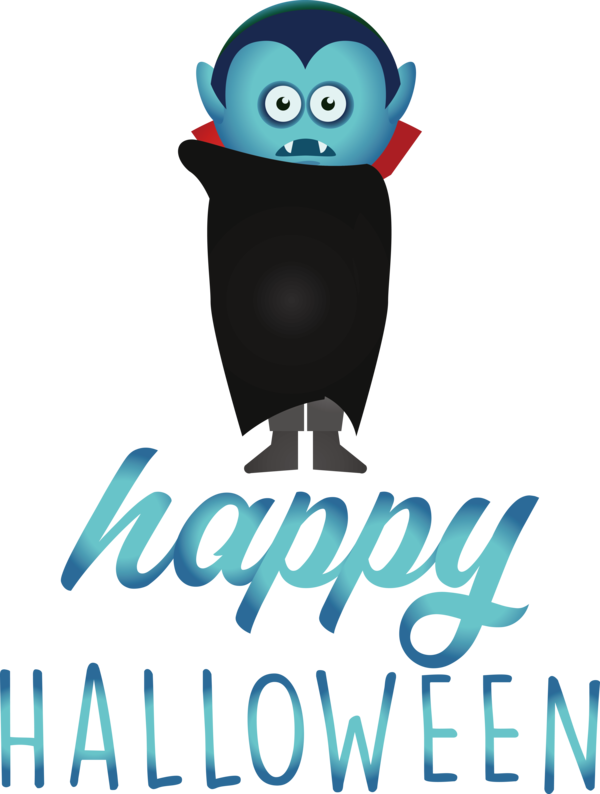 Transparent Halloween Human Logo Design for Happy Halloween for Halloween