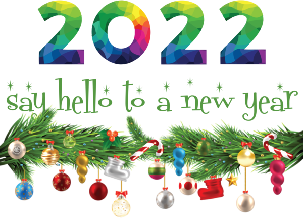 Transparent New Year Nouvel an 2022 2022 Christmas Day for Happy New Year 2022 for New Year
