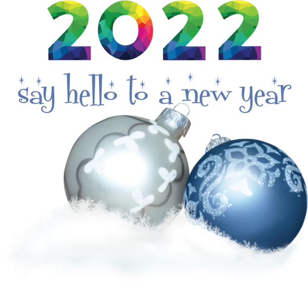 Transparent New Year New Year Christmas Day New Year for Happy New Year 2022 for New Year