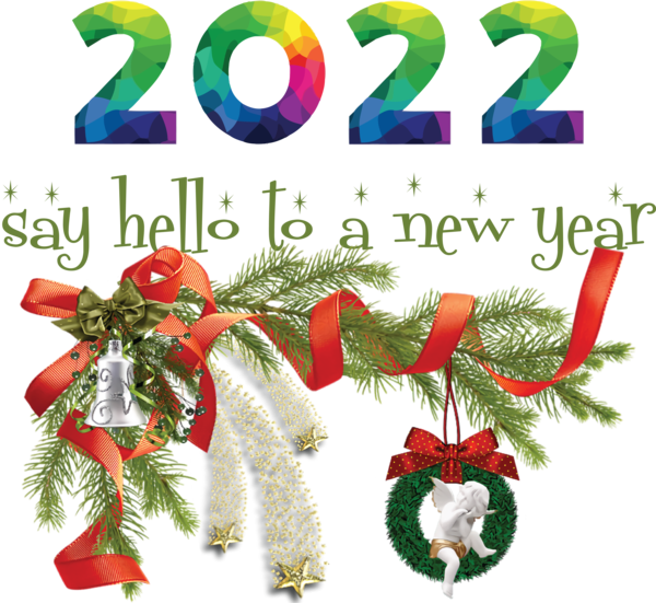 Transparent New Year New Year's Eve New Year Christmas Day for Happy New Year 2022 for New Year