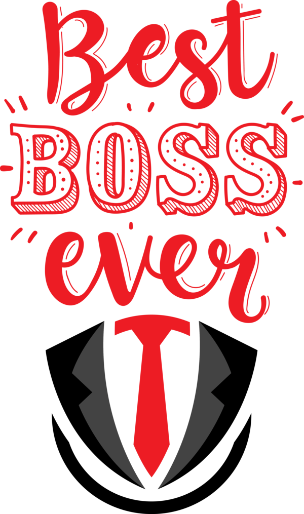 Transparent Bosses Day Design Logo Symbol for Boss's Day for Bosses Day