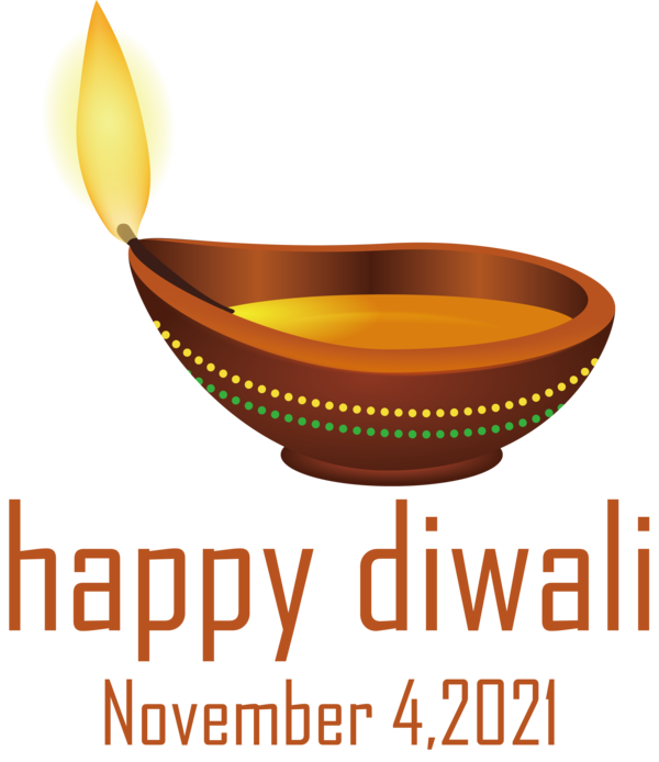 Transparent Diwali Tableware Logo Design for Happy Diwali for Diwali