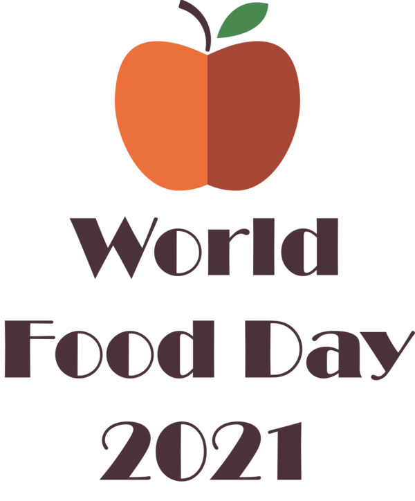 Transparent World Food Day Logo Line Font for Food Day for World Food Day