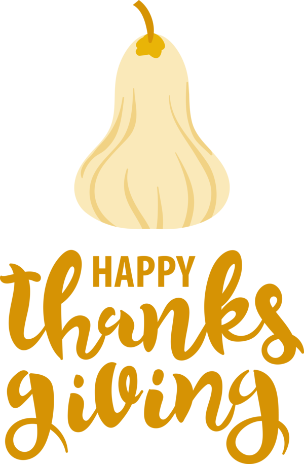 Transparent Thanksgiving Logo Text Yellow for Happy Thanksgiving for Thanksgiving