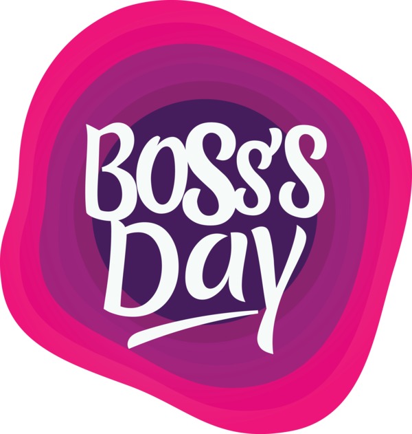 Transparent Bosses Day Logo Circle Design for Boss's Day for Bosses Day