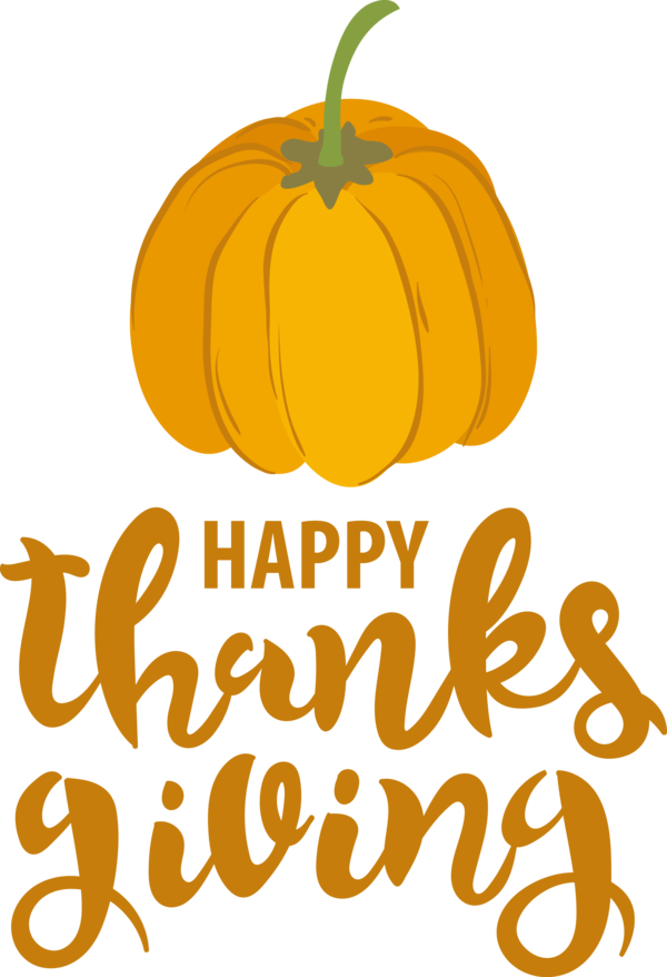 Transparent Thanksgiving Squash Jack-o'-lantern Flower for Happy Thanksgiving for Thanksgiving