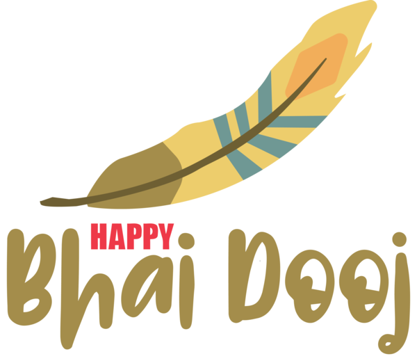 Transparent Bhai Dooj Logo Design Friendship for Bhai Beej for Bhai Dooj