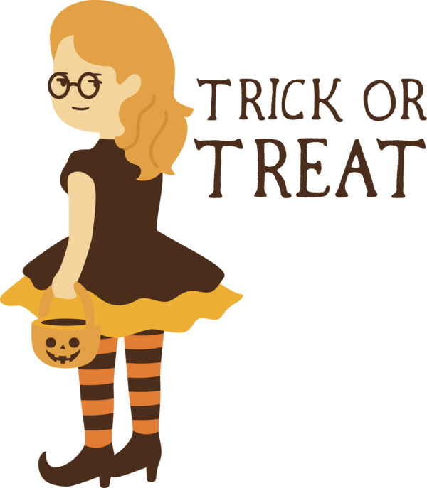 Transparent Halloween Cartoon Drawing Trick-or-treating for Trick Or Treat for Halloween