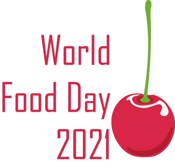 Transparent World Food Day Superfood Logo Text for Food Day for World Food Day