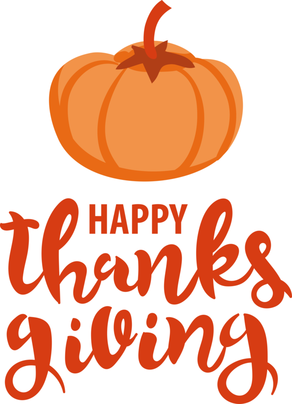 Transparent Thanksgiving Vegetable Logo Pumpkin for Happy Thanksgiving for Thanksgiving