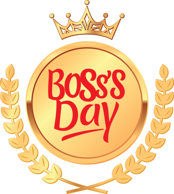 Transparent Bosses Day Logo Gold Galatasaray University for Boss's Day for Bosses Day