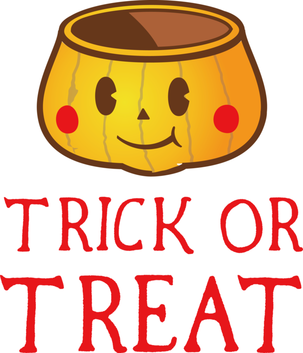Transparent Halloween Smiley Icon Line for Trick Or Treat for Halloween