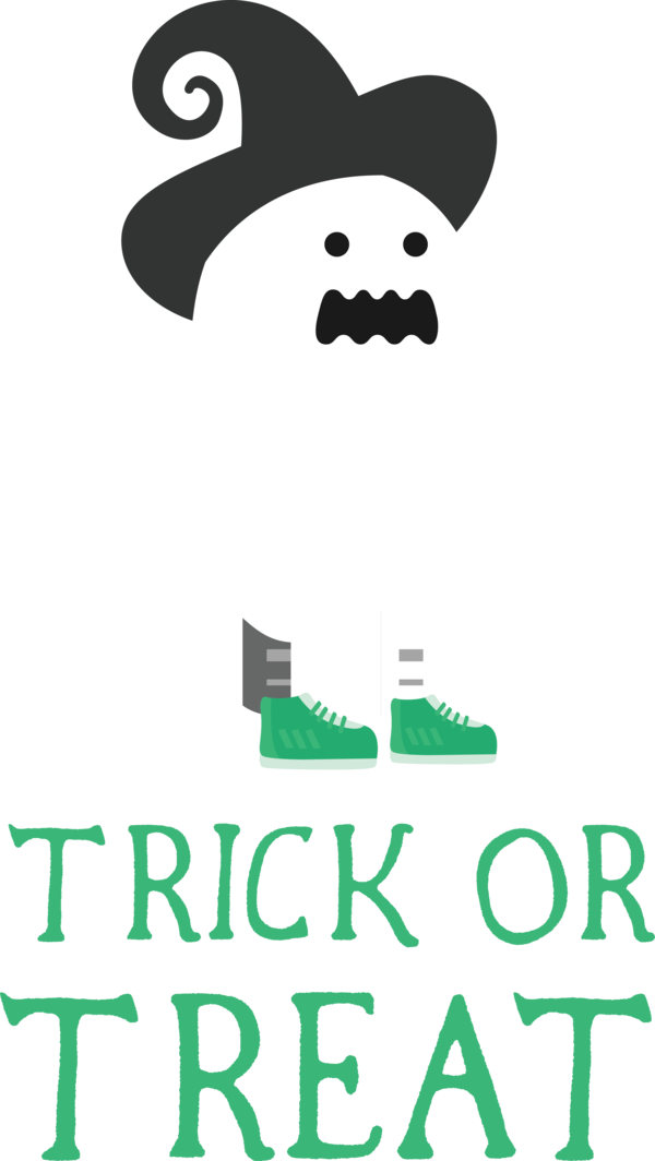 Transparent Halloween Human Design Cartoon for Trick Or Treat for Halloween