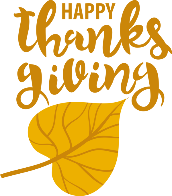 Transparent Thanksgiving Flower Text Petal for Happy Thanksgiving for Thanksgiving