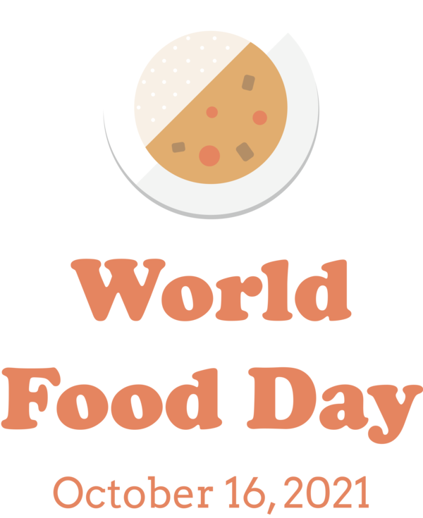 Transparent World Food Day Logo Line Good Day Coffee for Food Day for World Food Day