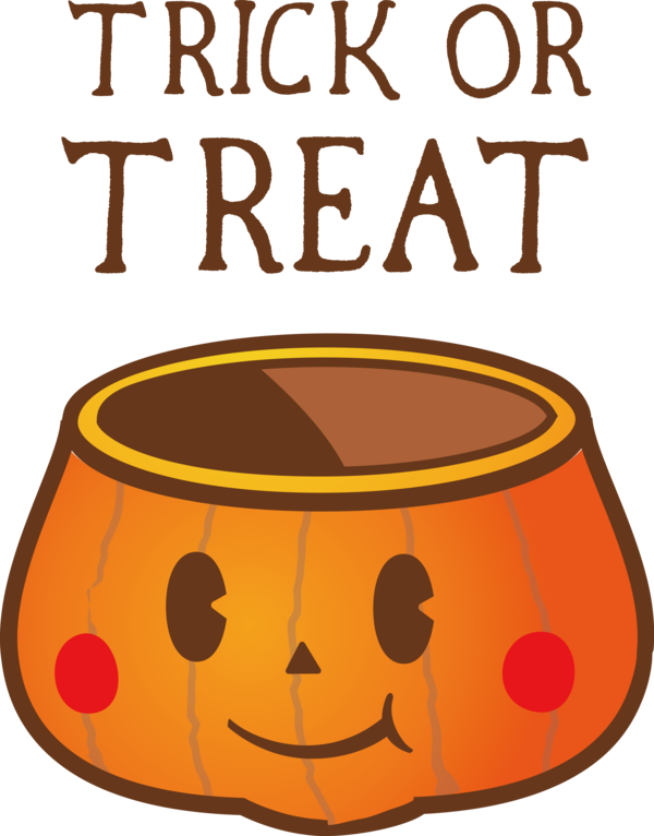 Transparent Halloween Design Pumpkin Meter for Trick Or Treat for Halloween