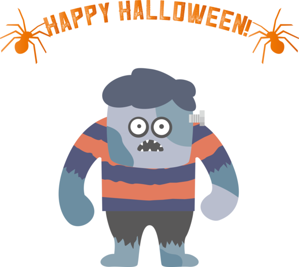 Transparent Halloween Poster Drawing Design for Happy Halloween for Halloween