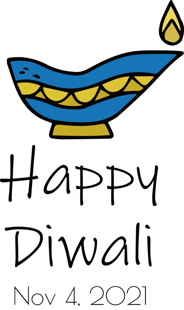 Transparent Diwali Icon Line Design for Happy Diwali for Diwali