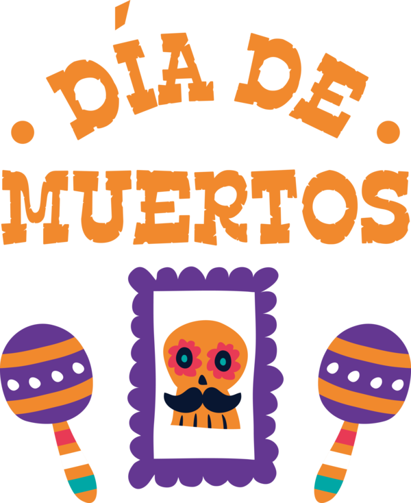 Transparent Day of the Dead Line Country music Happiness for Día de Muertos for Day Of The Dead