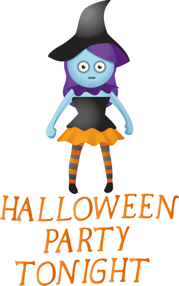 Transparent Halloween Cartoon Line Purple for Halloween Party for Halloween