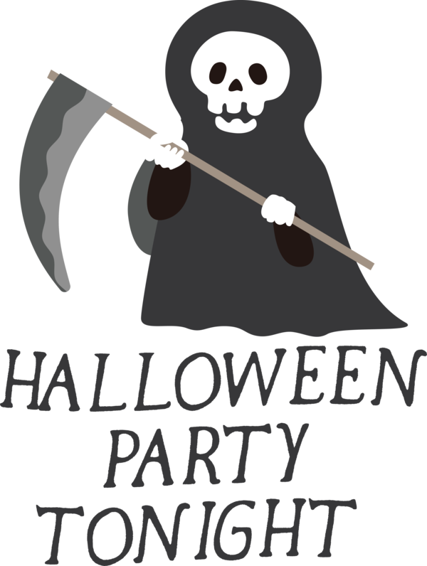 Transparent Halloween Human Logo Behavior for Halloween Party for Halloween