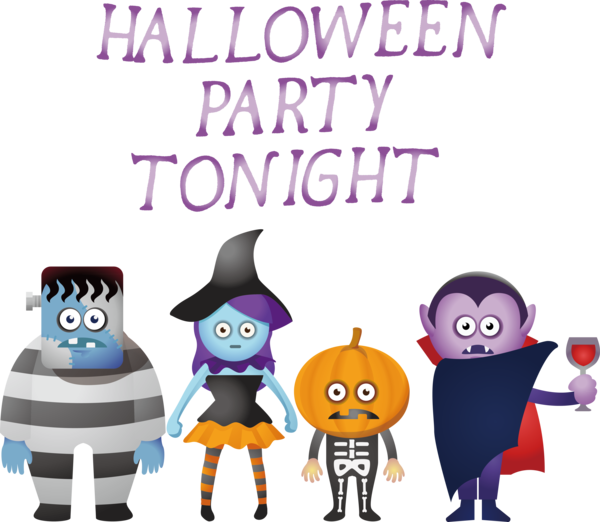 Transparent Halloween Betty Boop Popeye Cartoon for Halloween Party for Halloween