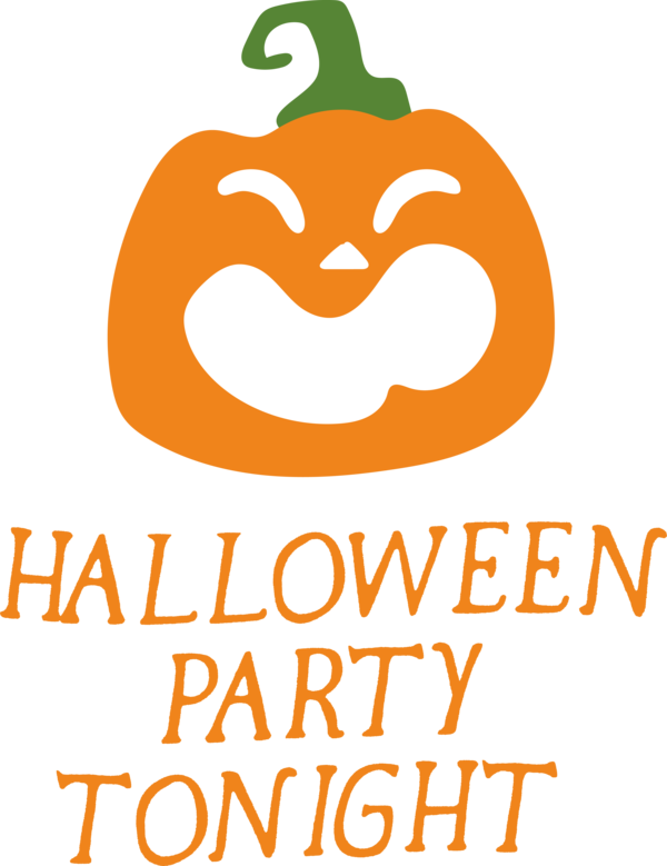 Transparent Halloween Vegetable Logo Pumpkin for Halloween Party for Halloween