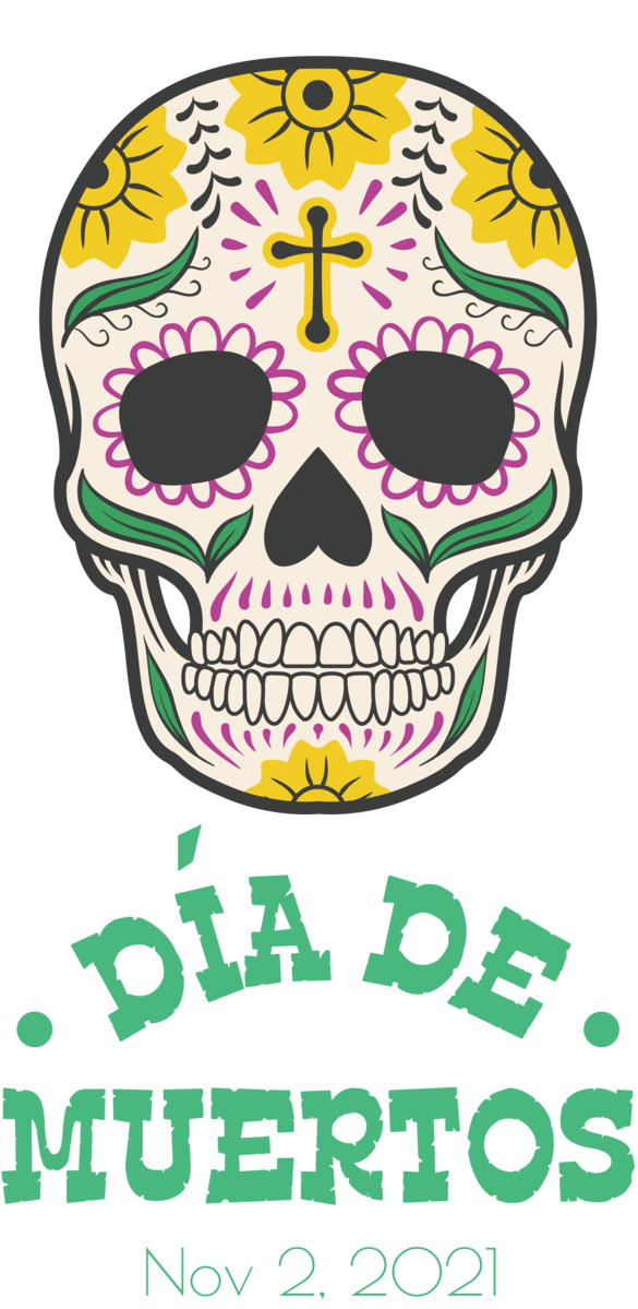 Transparent Day of the Dead T-Shirt Calavera Day of the Dead for Día de Muertos for Day Of The Dead