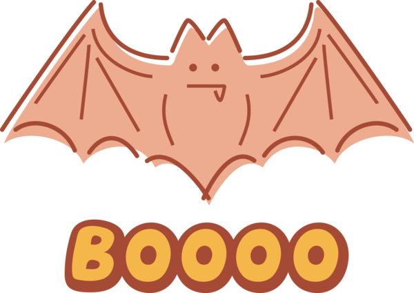 Transparent Halloween Cartoon Drawing Logo for Halloween Boo for Halloween