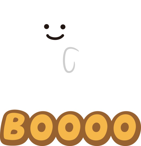 Transparent Halloween Smiley Circle Emoticon for Halloween Boo for Halloween