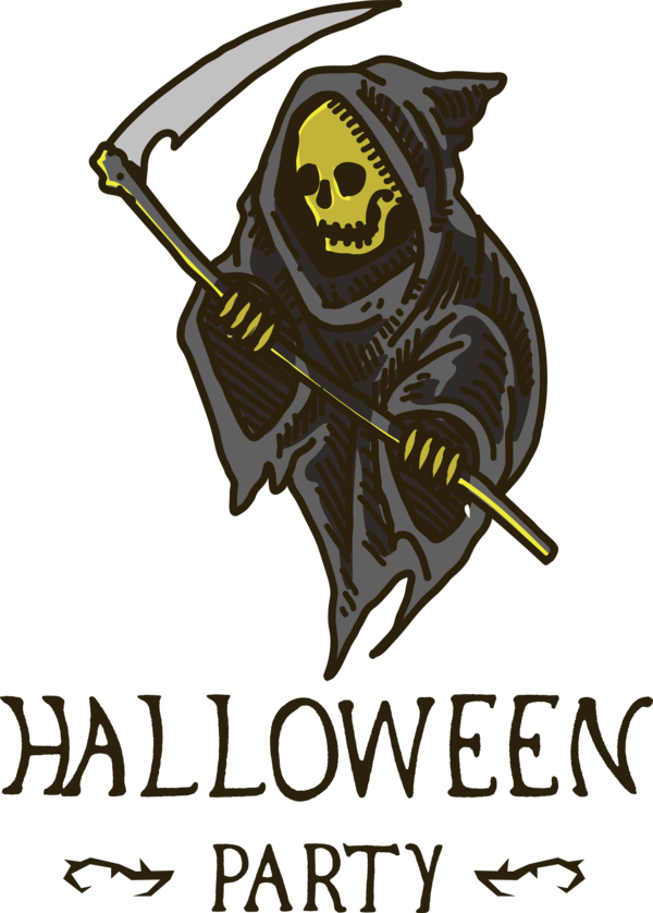 Transparent Halloween Logo Cartoon Meter for Halloween Party for Halloween