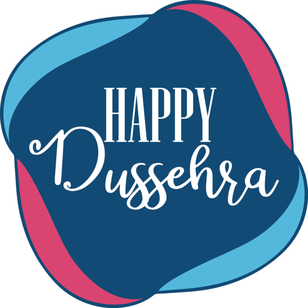 Transparent Dussehra Logo Design Line for Happy Dussehra for Dussehra
