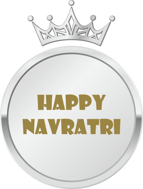 Transparent Navratri Design Logo Industrial design for Navaratri for Navratri