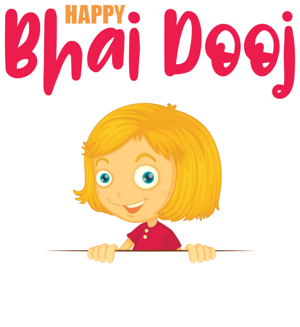 Transparent Bhai Dooj Hair Coloring Smiley Happiness for Bhai Beej for Bhai Dooj