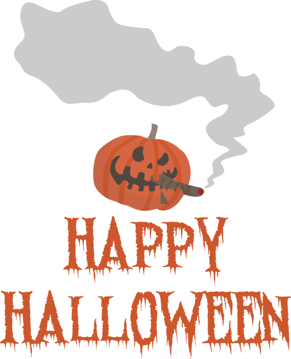 Transparent Halloween Logo Pumpkin Meter for Happy Halloween for Halloween