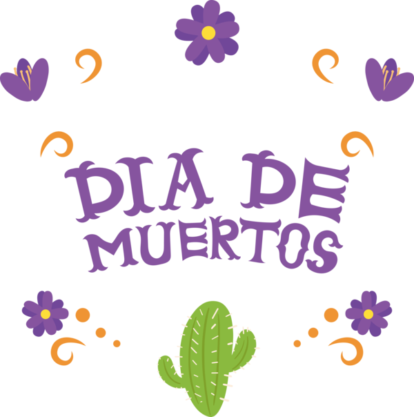 Transparent Day of the Dead Design Leaf Floral design for Día de Muertos for Day Of The Dead