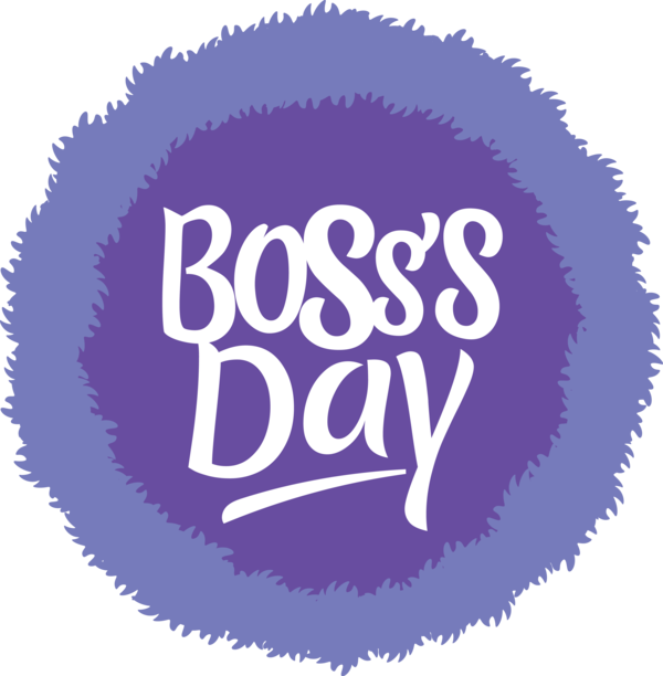 Transparent Bosses Day Logo Font Circle for Boss Day for Bosses Day