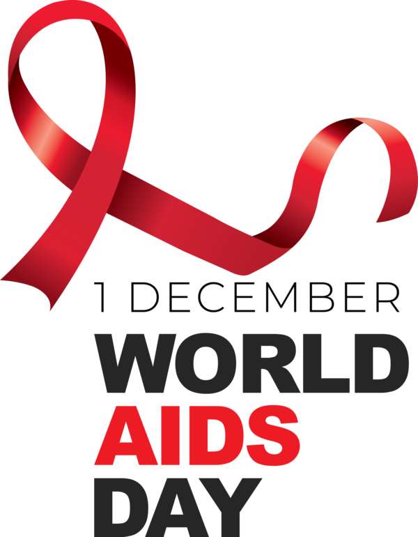 Transparent World Aids Day Design Logo Stockelsdorf for Aids Day for World Aids Day