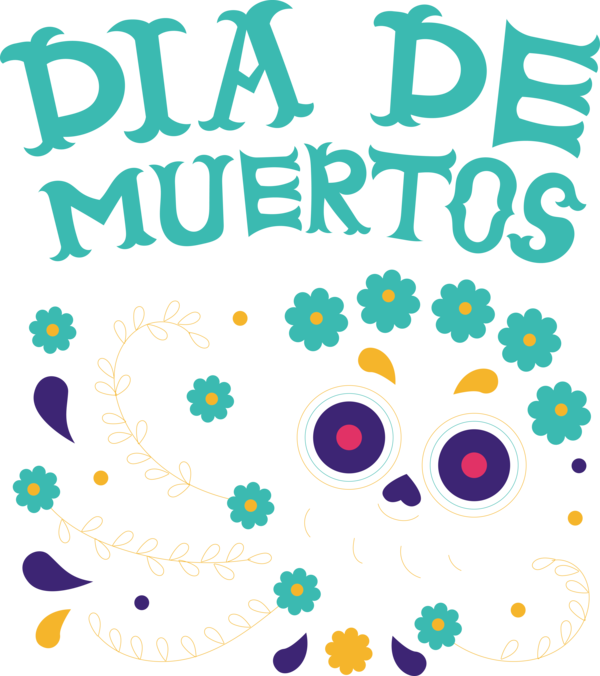 Transparent Day of the Dead Design Human Behavior for Día de Muertos for Day Of The Dead
