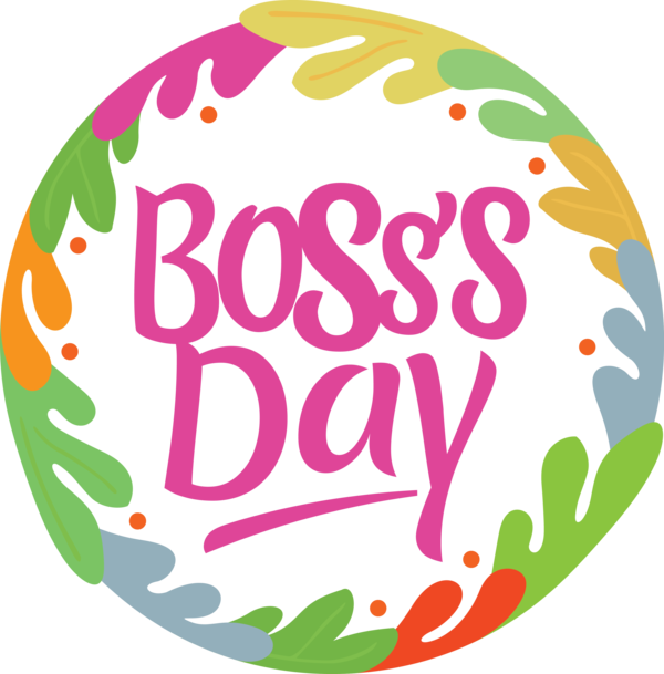 Transparent Bosses Day Vector Design Logo for Boss Day for Bosses Day