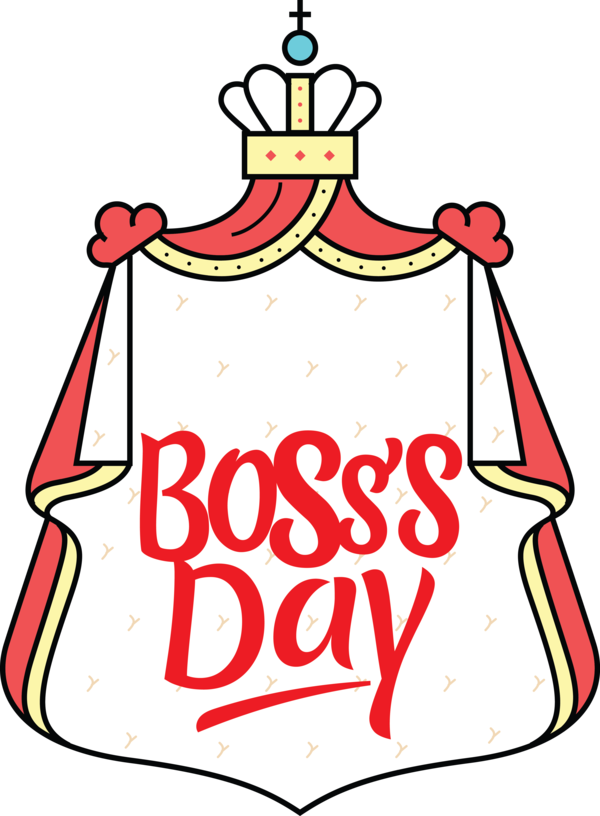 Transparent Bosses Day Design Vector Comics for Boss Day for Bosses Day