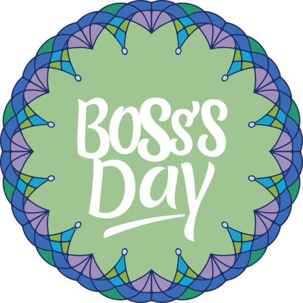 Transparent Bosses Day Design Vector Icon for Boss Day for Bosses Day